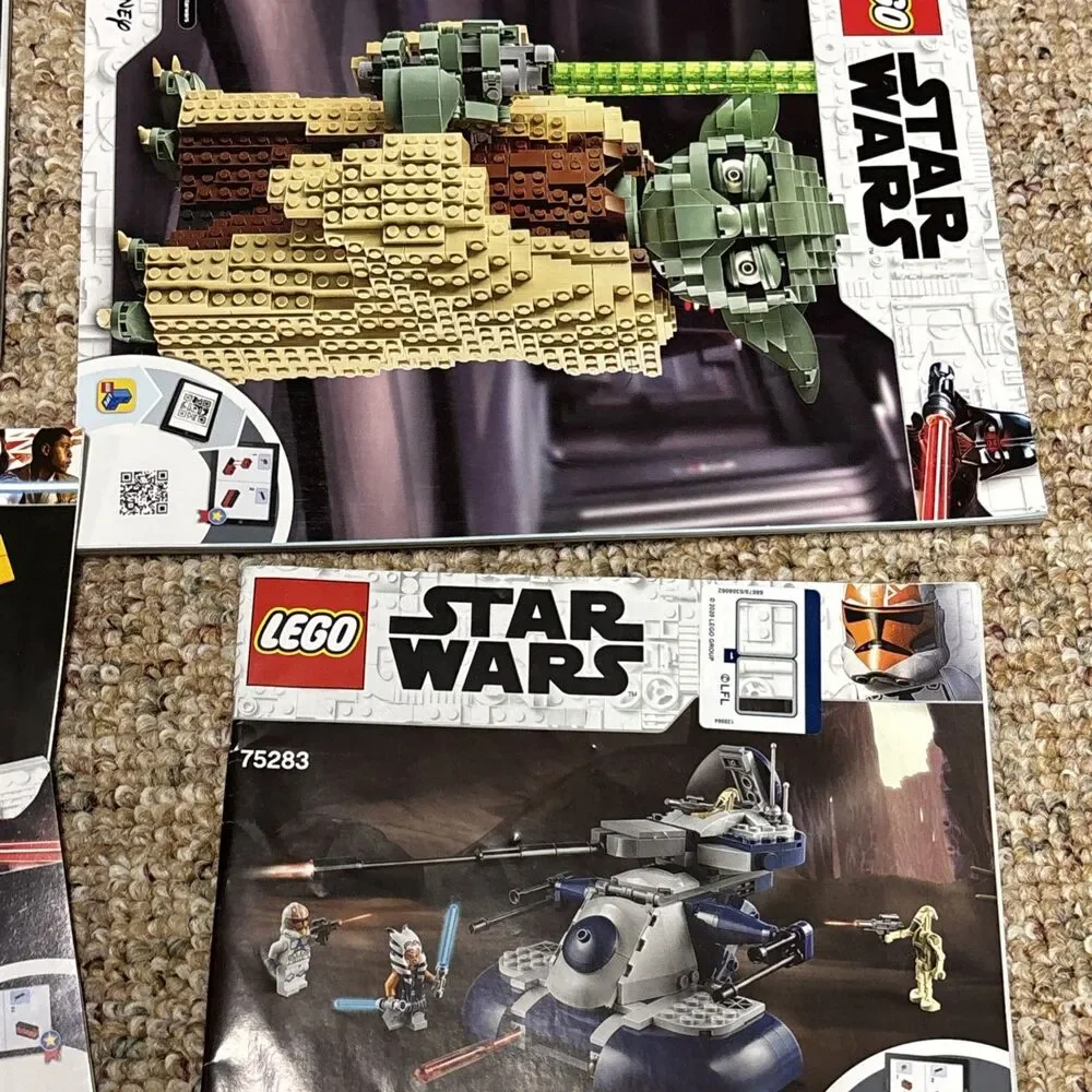 LEGO Star Wars Yoda 75255 Instruction Manual ONLY + 75291 + more - Picture 3 of 8